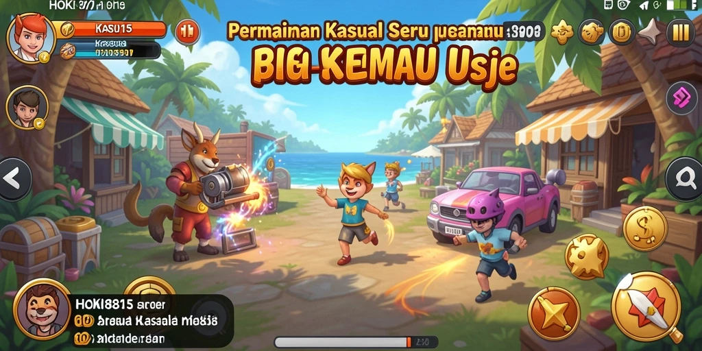 Antarmuka HOKI8815 yang menarik dan penuh warna.