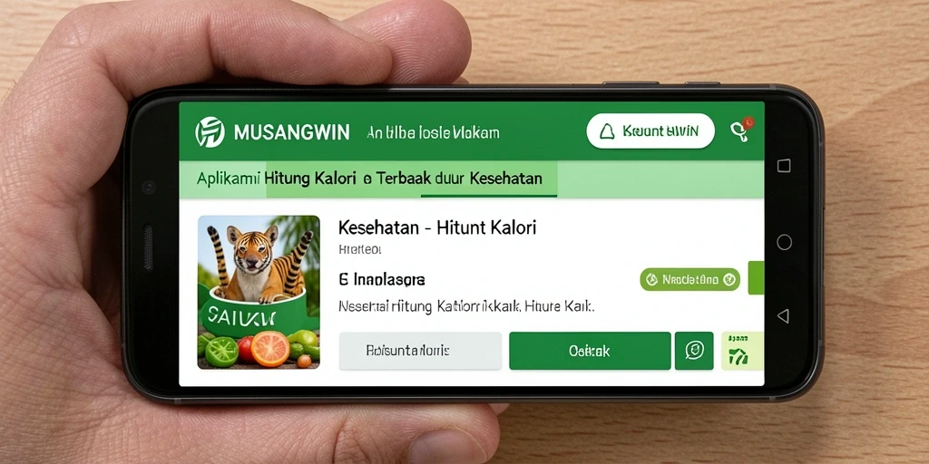Antarmuka aplikasi MUSANGWIN yang sederhana dan fungsional.