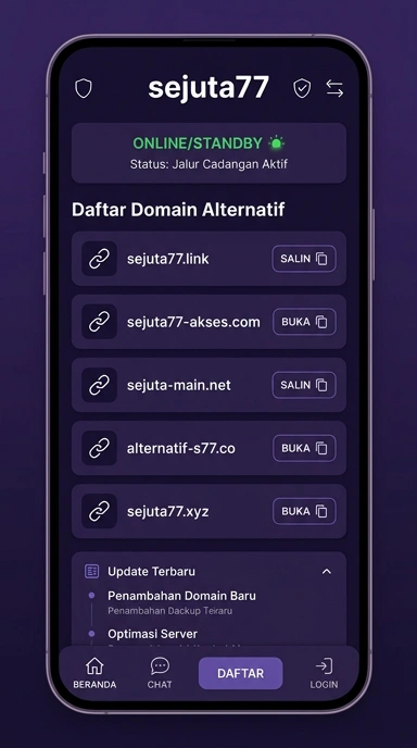 Link Alternatif Sejuta77 untuk Pengguna Android
